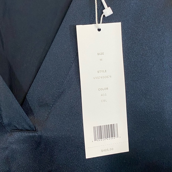 Vince 100% Silk Dress NWT Medium - Picture 1 of 5